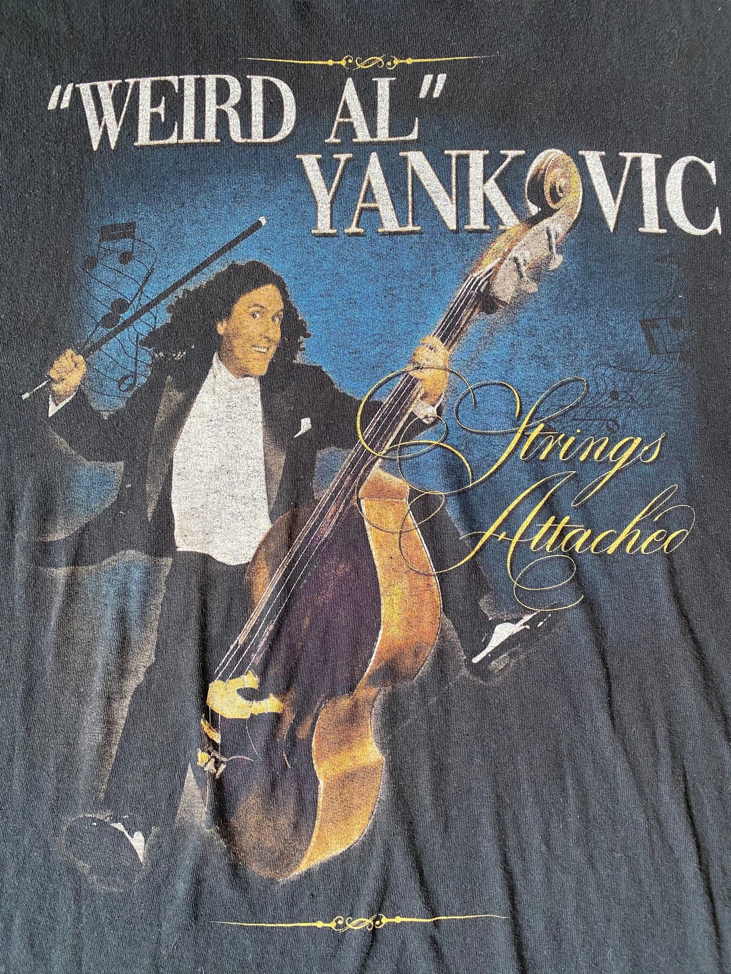 2019 Weird Al Yankovic Strings Attached Tour Tee