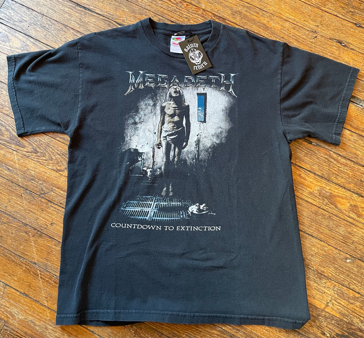 Vintage 90’s/Early 00’s Megadeth Countdown to Extinction T-Shirt