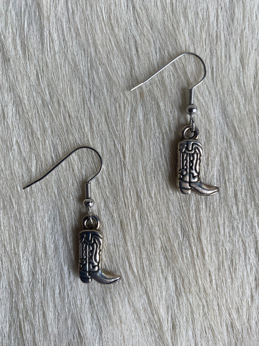 Lil Cowboy Boots Earrings