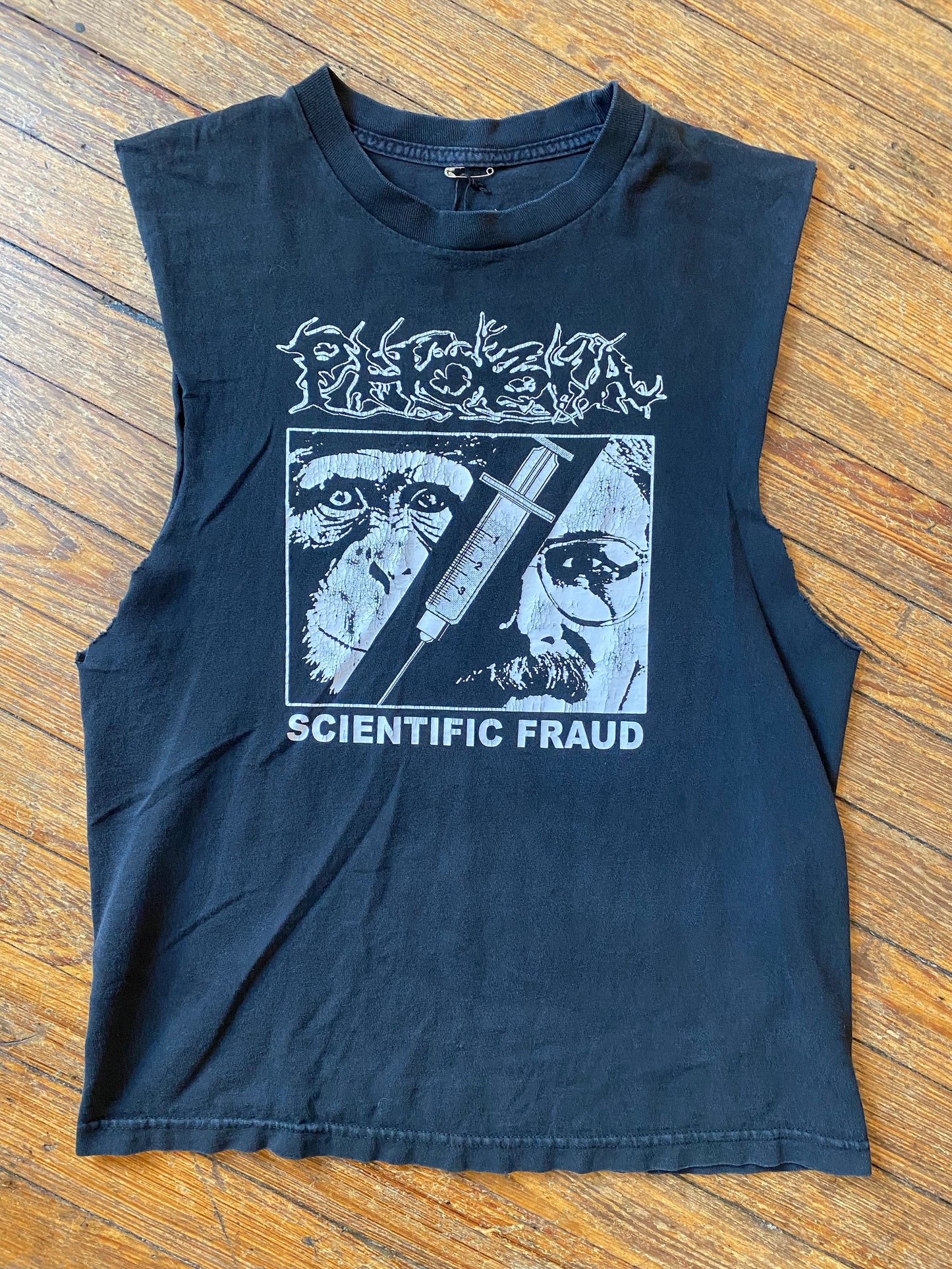 Phobia “Scientific Fraud” Sleeveless T-Shirt