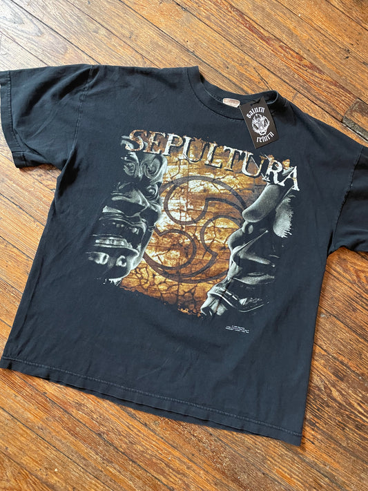 Vintage 1998 Sepultura Against T-Shirt