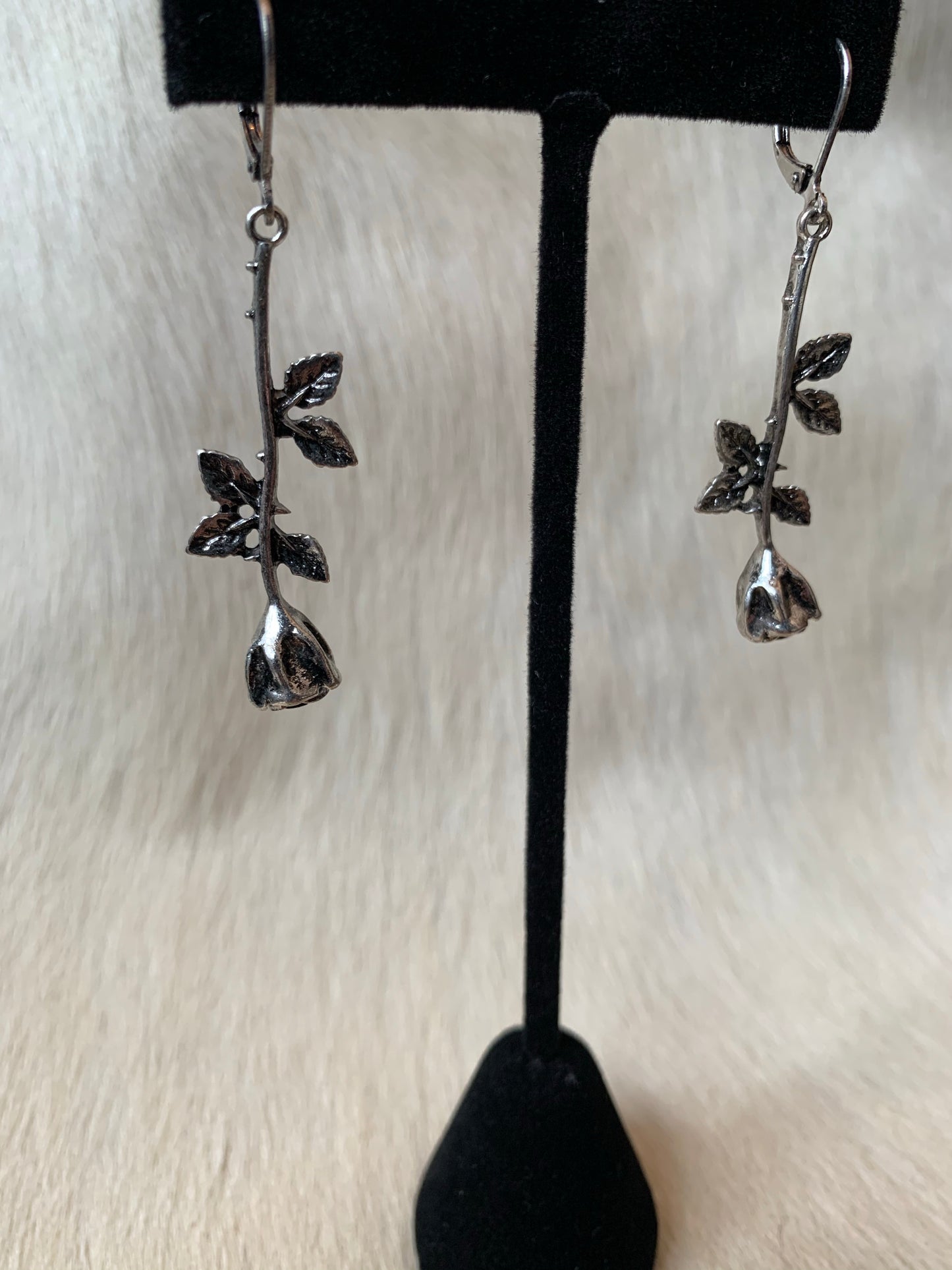 Kissed By A Rose Dangle Earrings