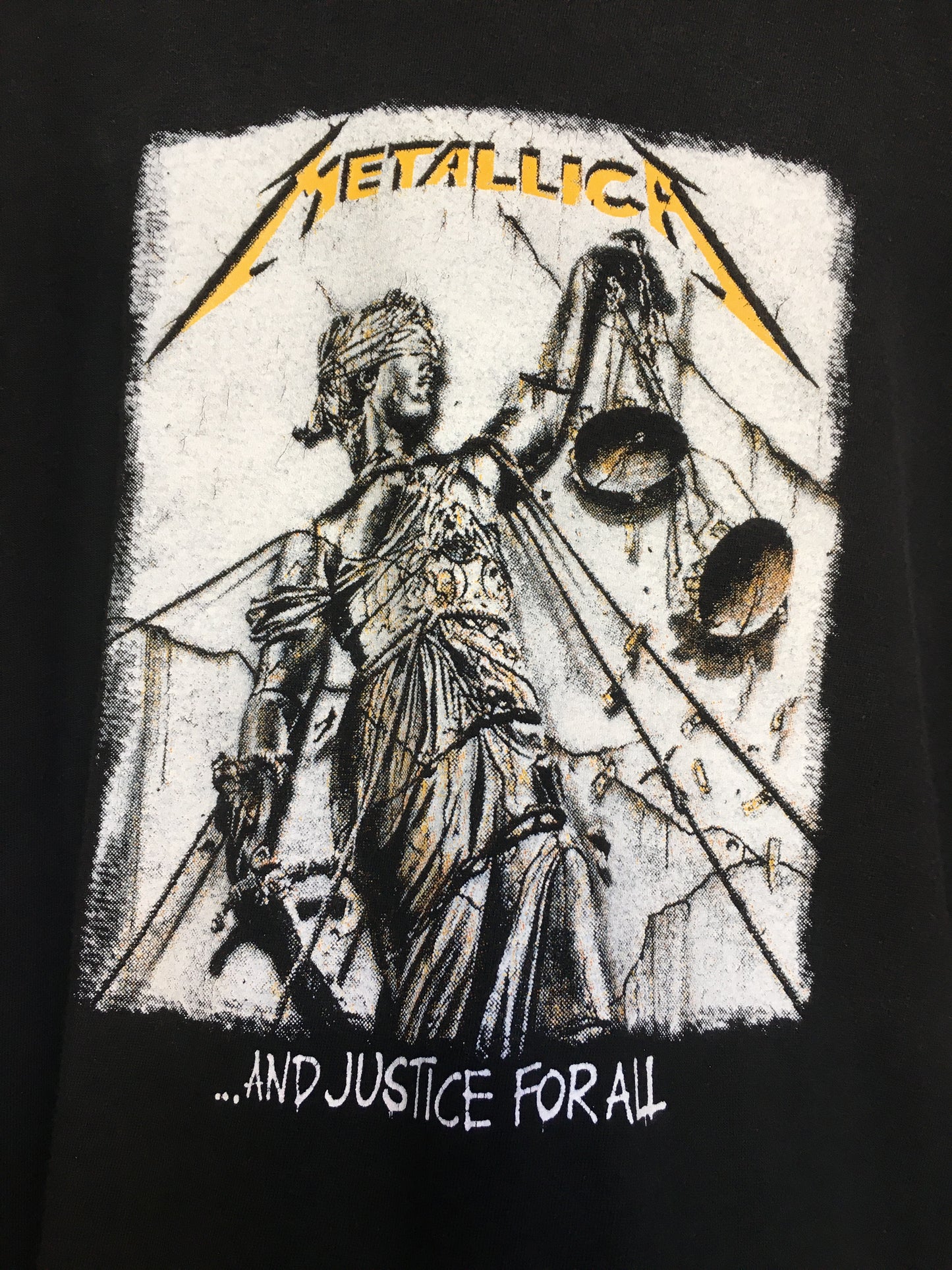 Vintage Metallica ...and Justice For All T-Shirt