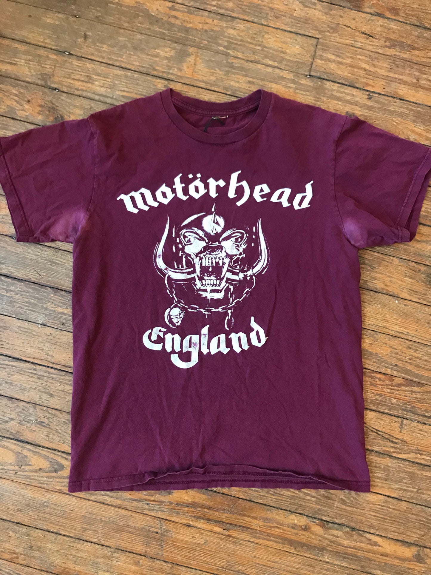 Burgundy Motörhead T-Shirt