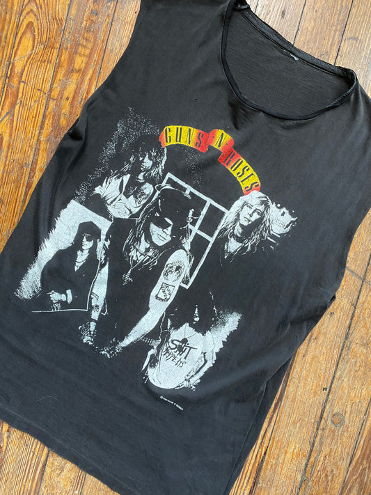 Vintage 1988 Guns N’ Roses Appetite For Destruction Sleeveless T-Shirt