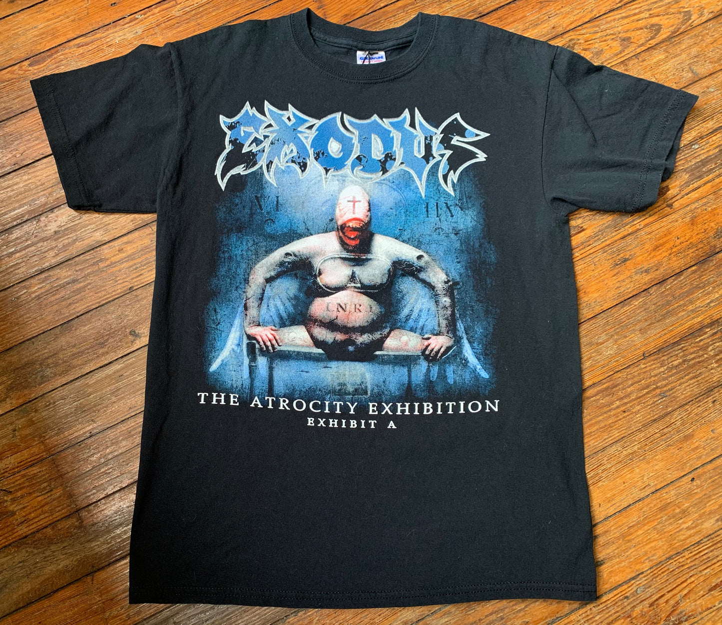 Pre-Loved Exodus 2008 The Atrocity Exhibition...Exhibit A Tour T-Shirt