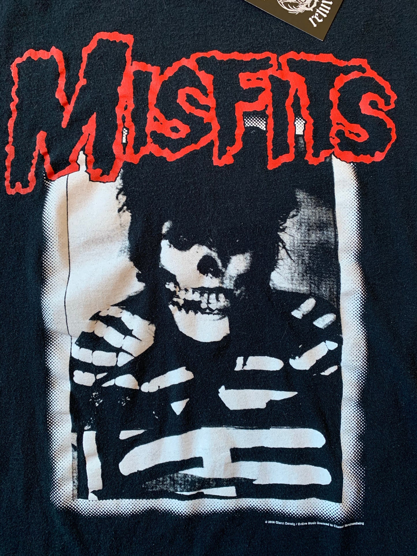 2006 Misfits Danzig Crimson Skull T-Shirt
