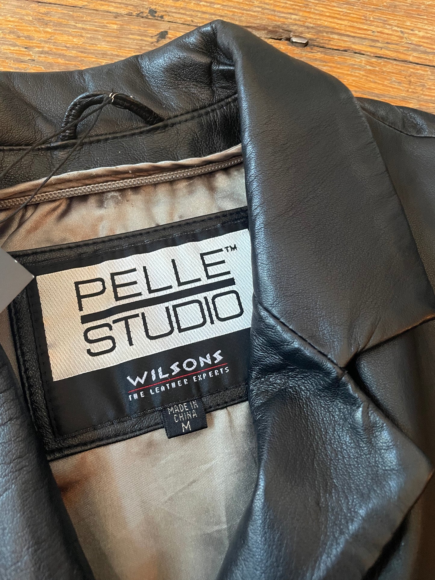 Y2K Wilson’s Pelle Studio Leather Mid-Length Leather Jacket