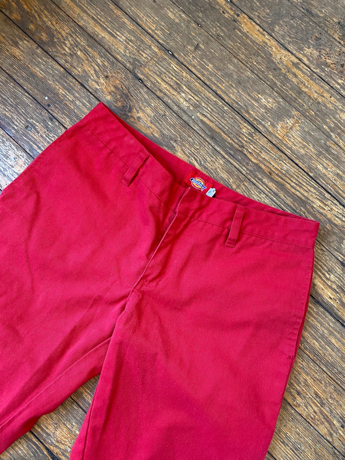 Fire Engine Red Classic Dickies Pants