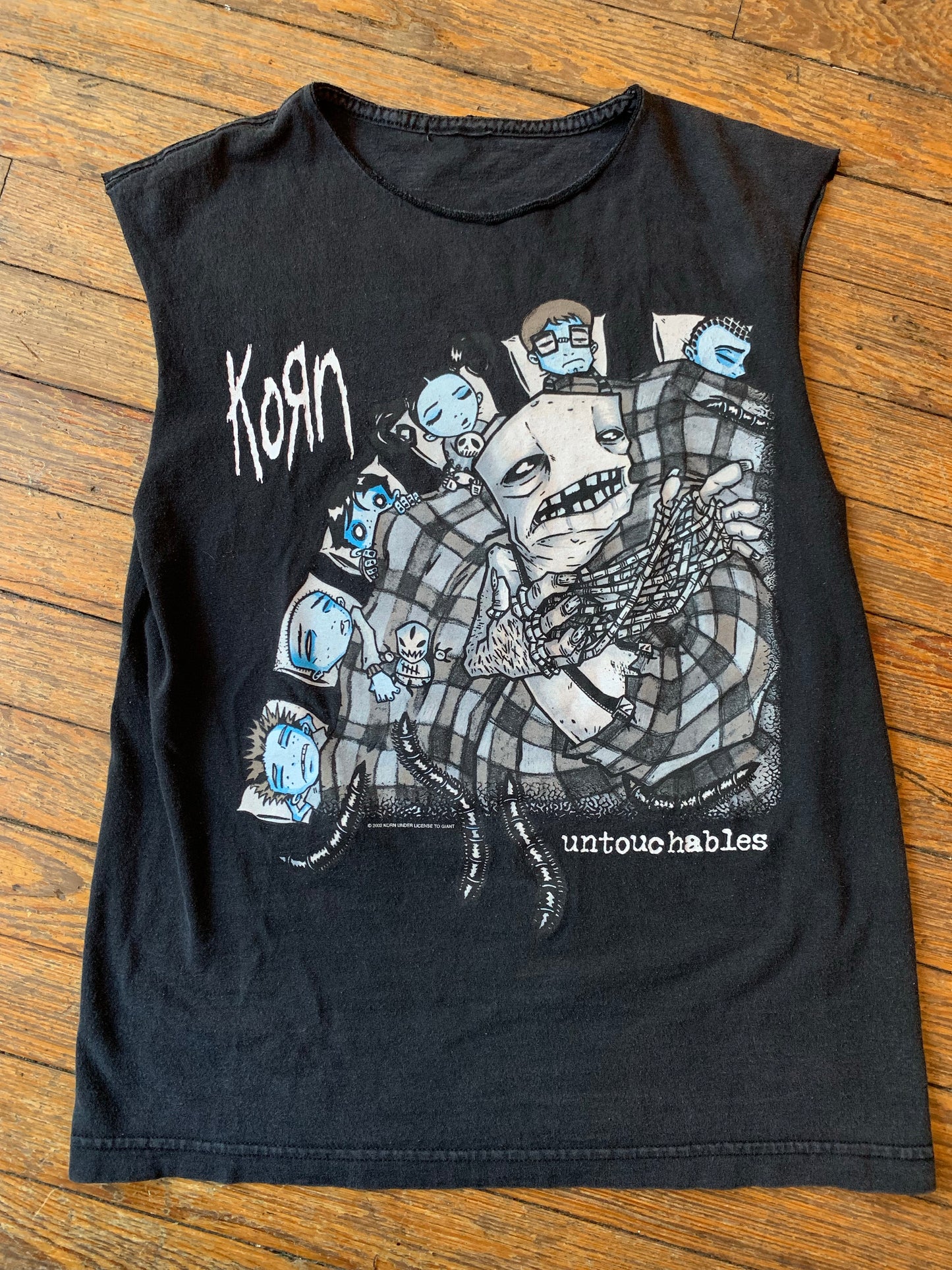 Vintage 2002 Korn Untouchables Sleeveless T-Shirt