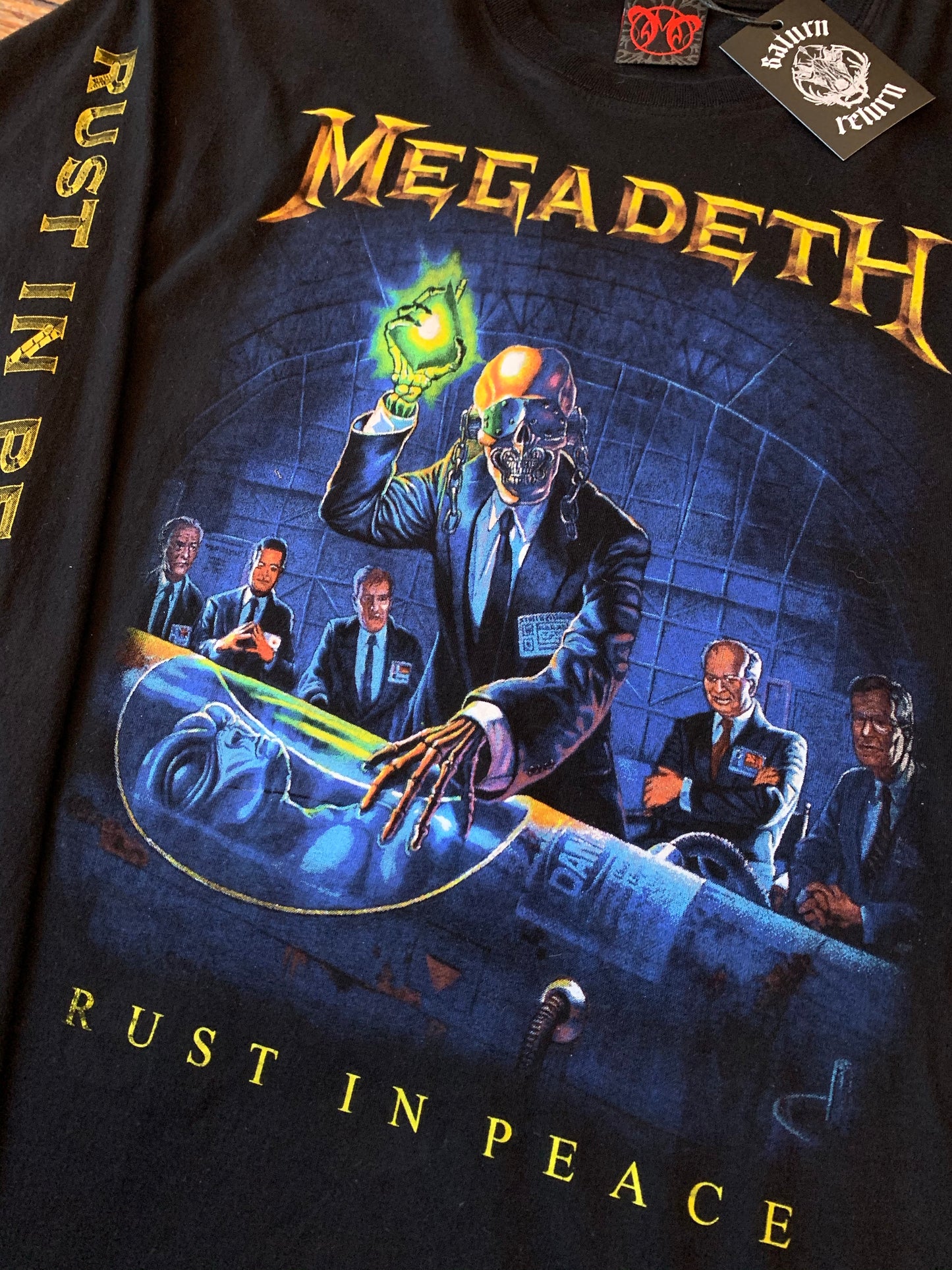Reprint Megadeth Rust In Peace Longsleeve Tee