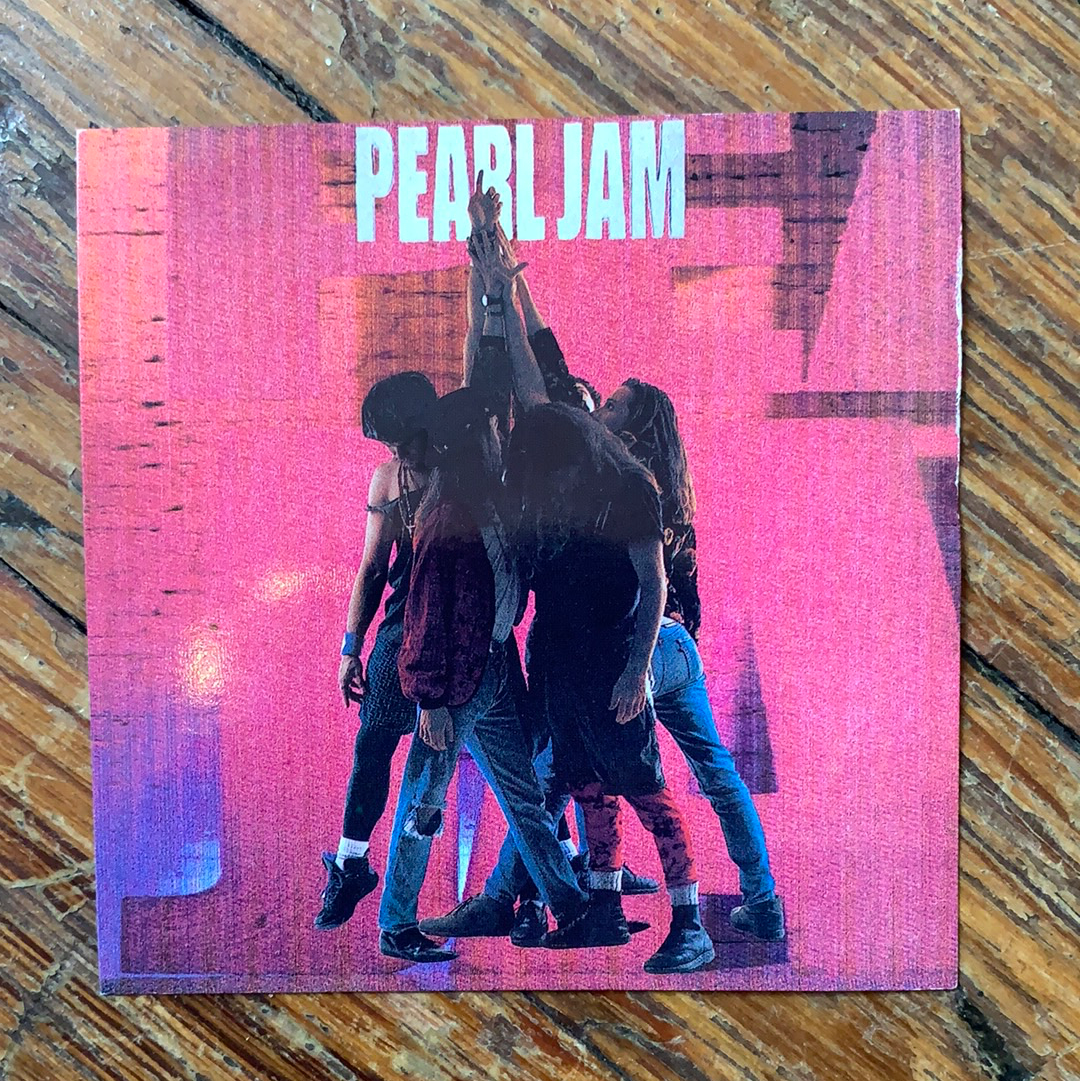 Vintage Deadstock 1991 Pearl Jam Ten Album Cover Sticker