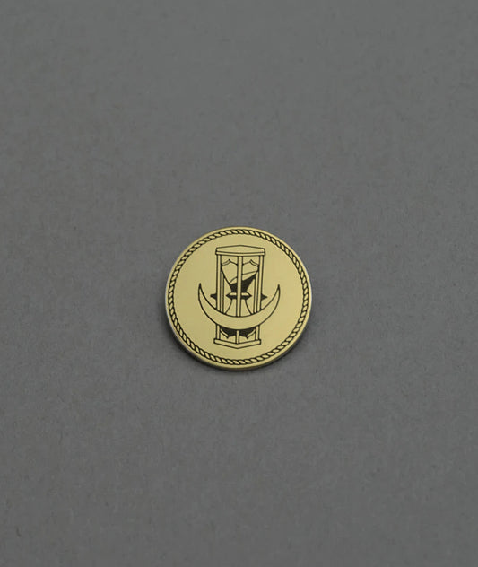 Shrimp Sauce Time Shift Pin - Gold