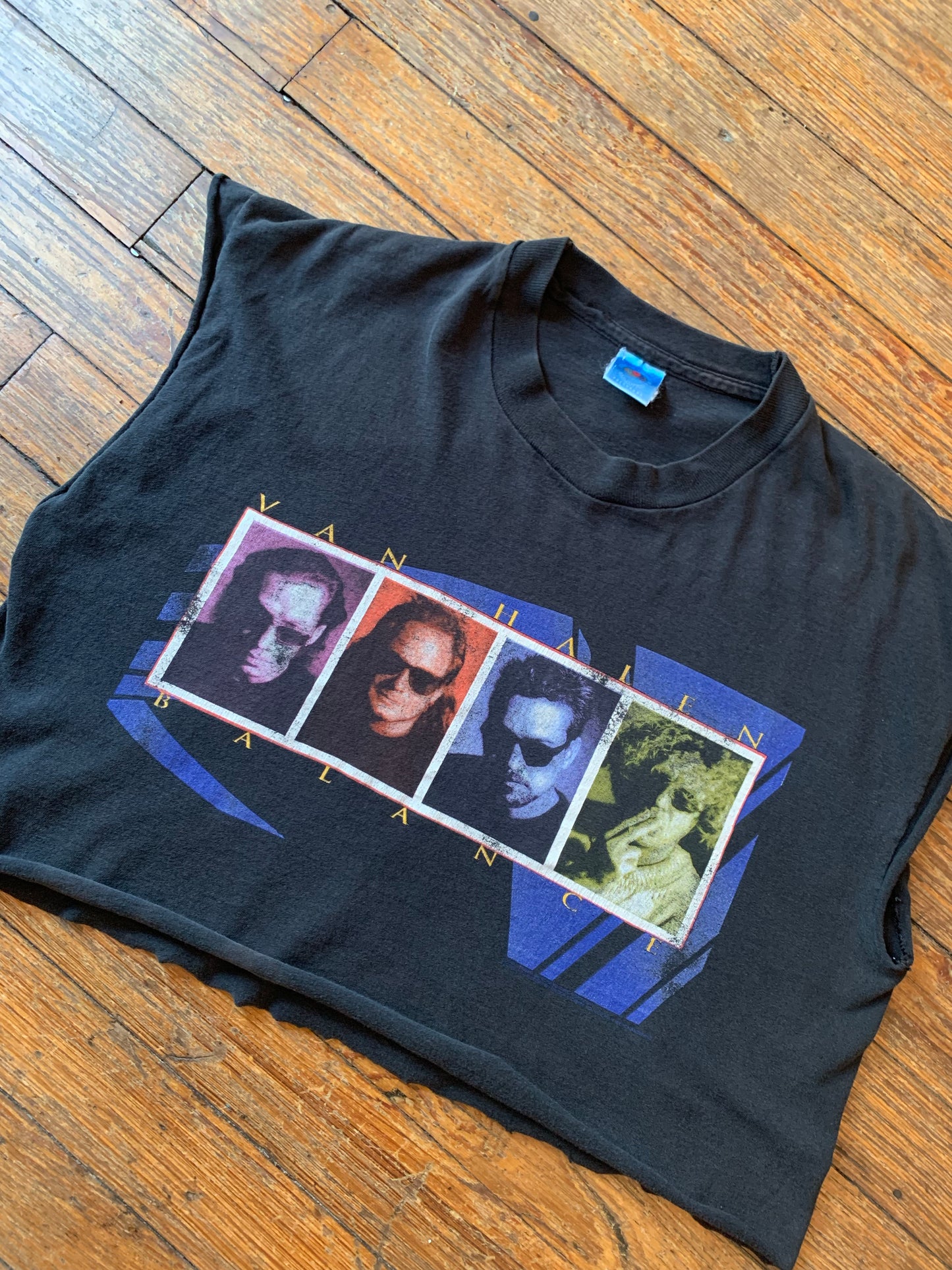Vintage Van Halen ‘95/‘96 Balance Tour Cropped Sleeveless T-Shirt
