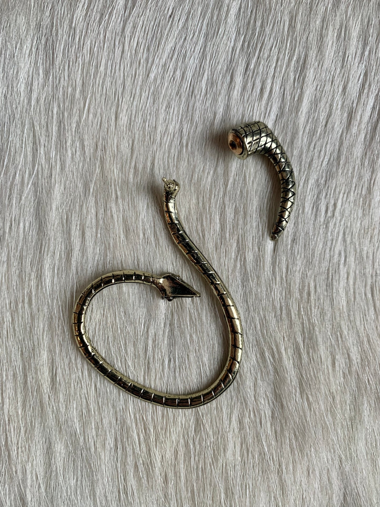 Gold Snake Full Ear Cuff
