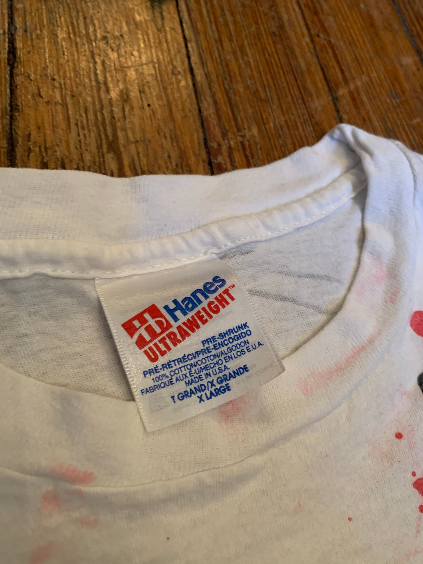 Vintage 90s Gwar Blood Splattered Sleeveless T-Shirt