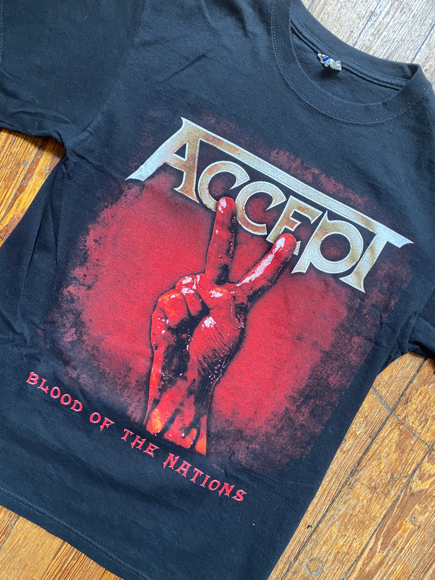 Accept “Blood of the Nations” 2011 Tour Shirt