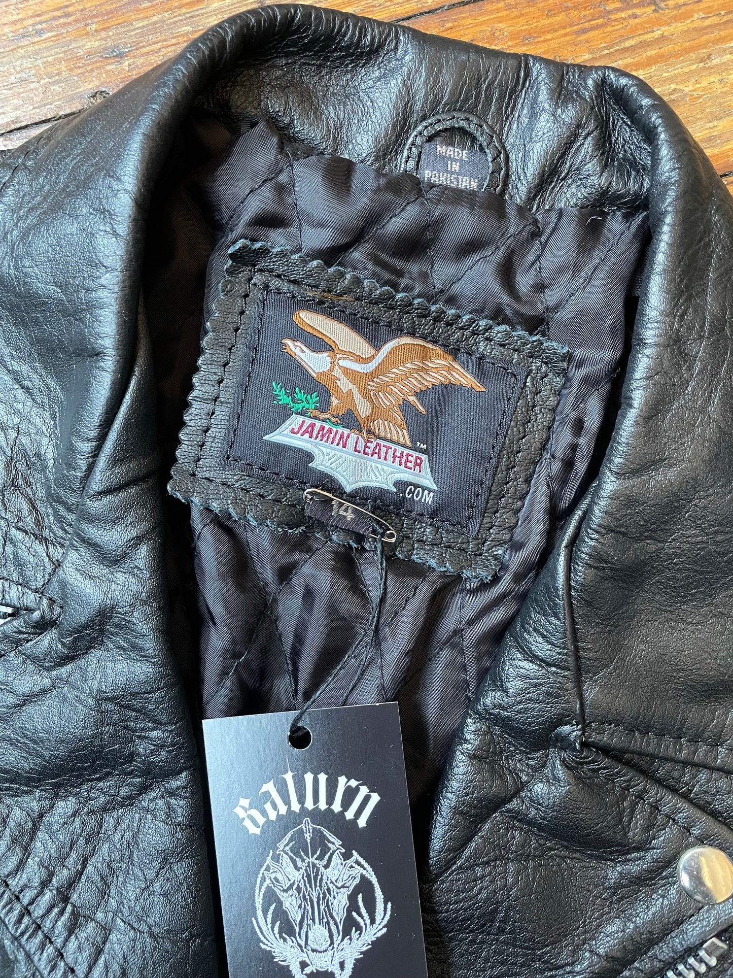 Classic Jamin Leather Motorcycle Jacket