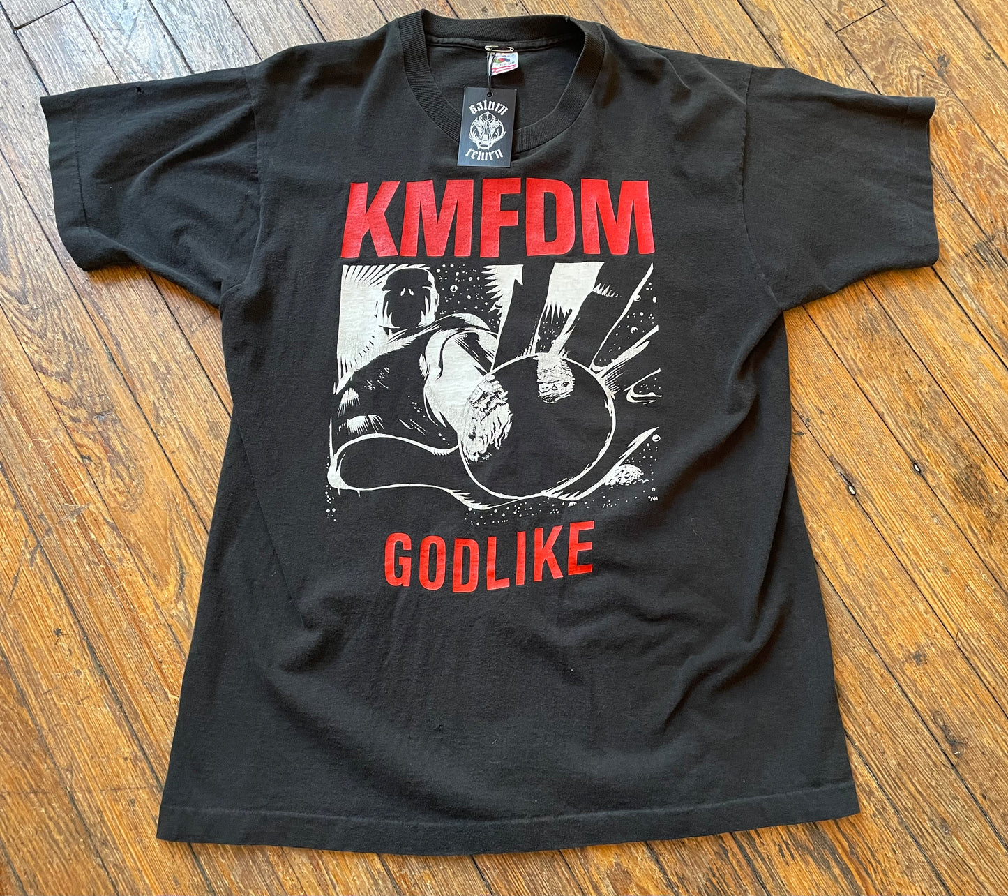 Vintage 1990 KMFDM Godlike T-Shirt