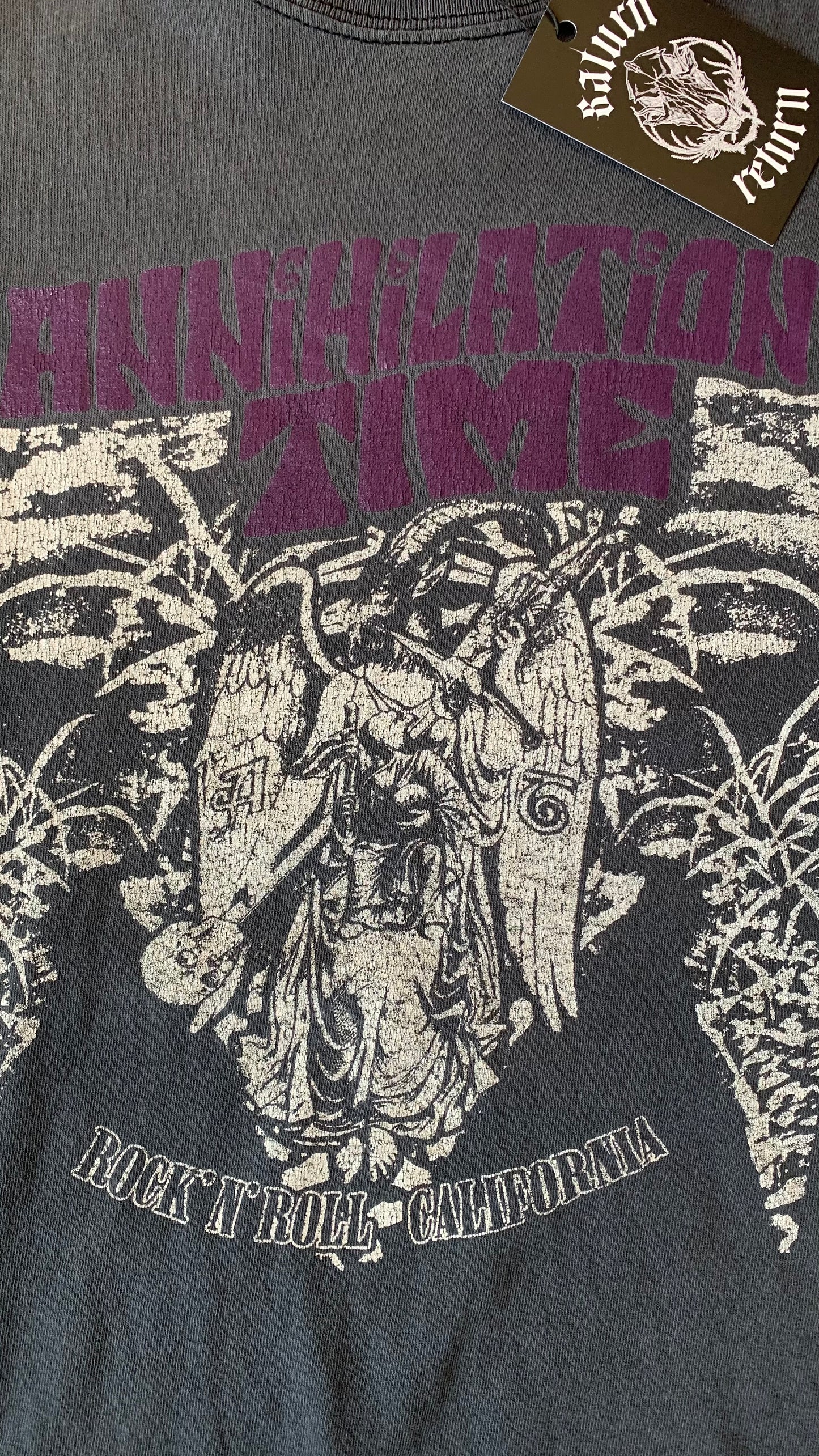 Rare 2003 Annihilation Time Rock n’ Roll California T-Shirt