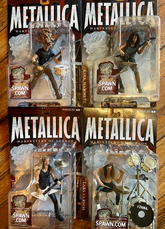Metallica “Harvester of Sorrow” Action Figures