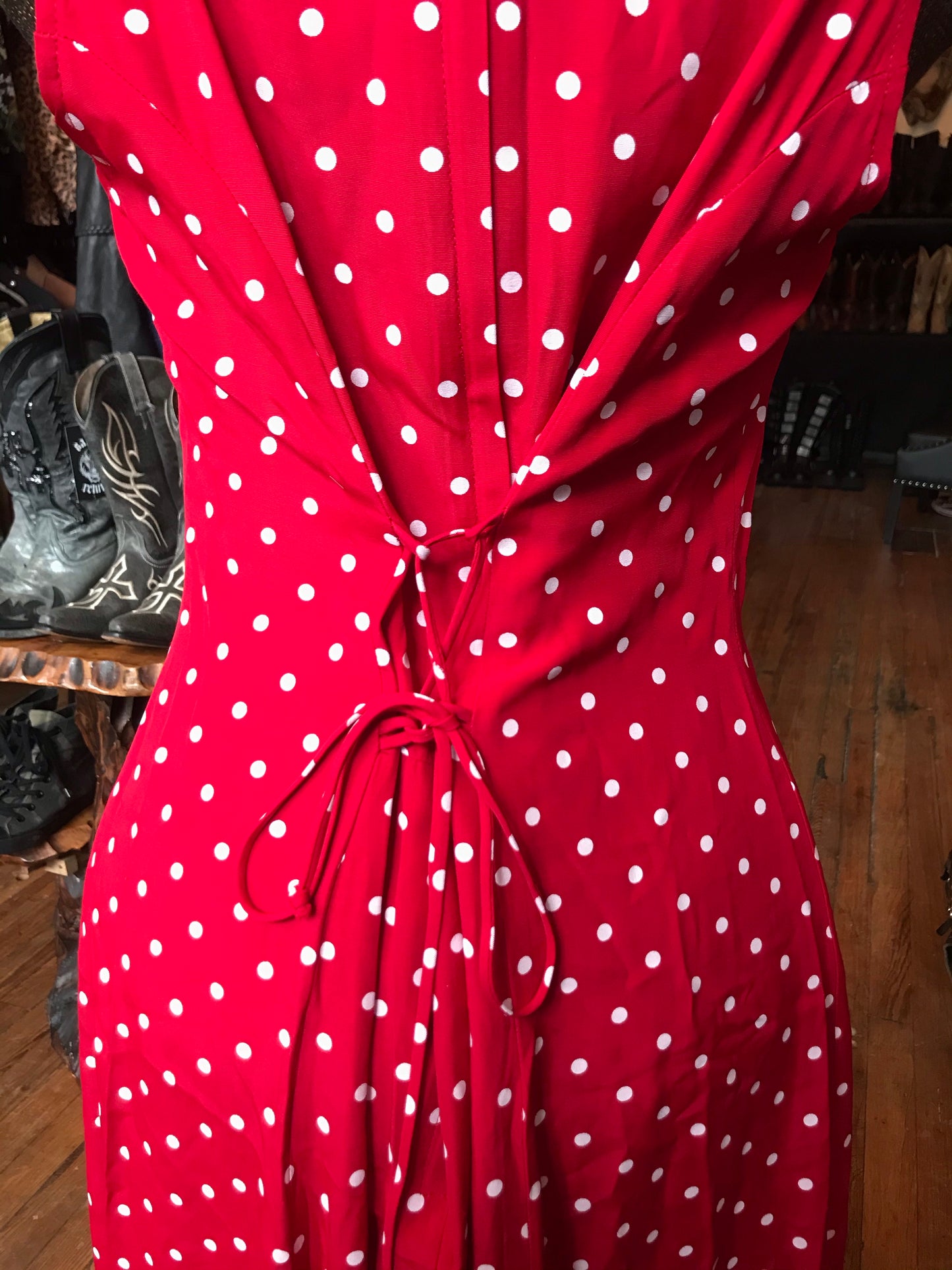 Vintage 90’s Super Cute Polka Dot Summer Dress