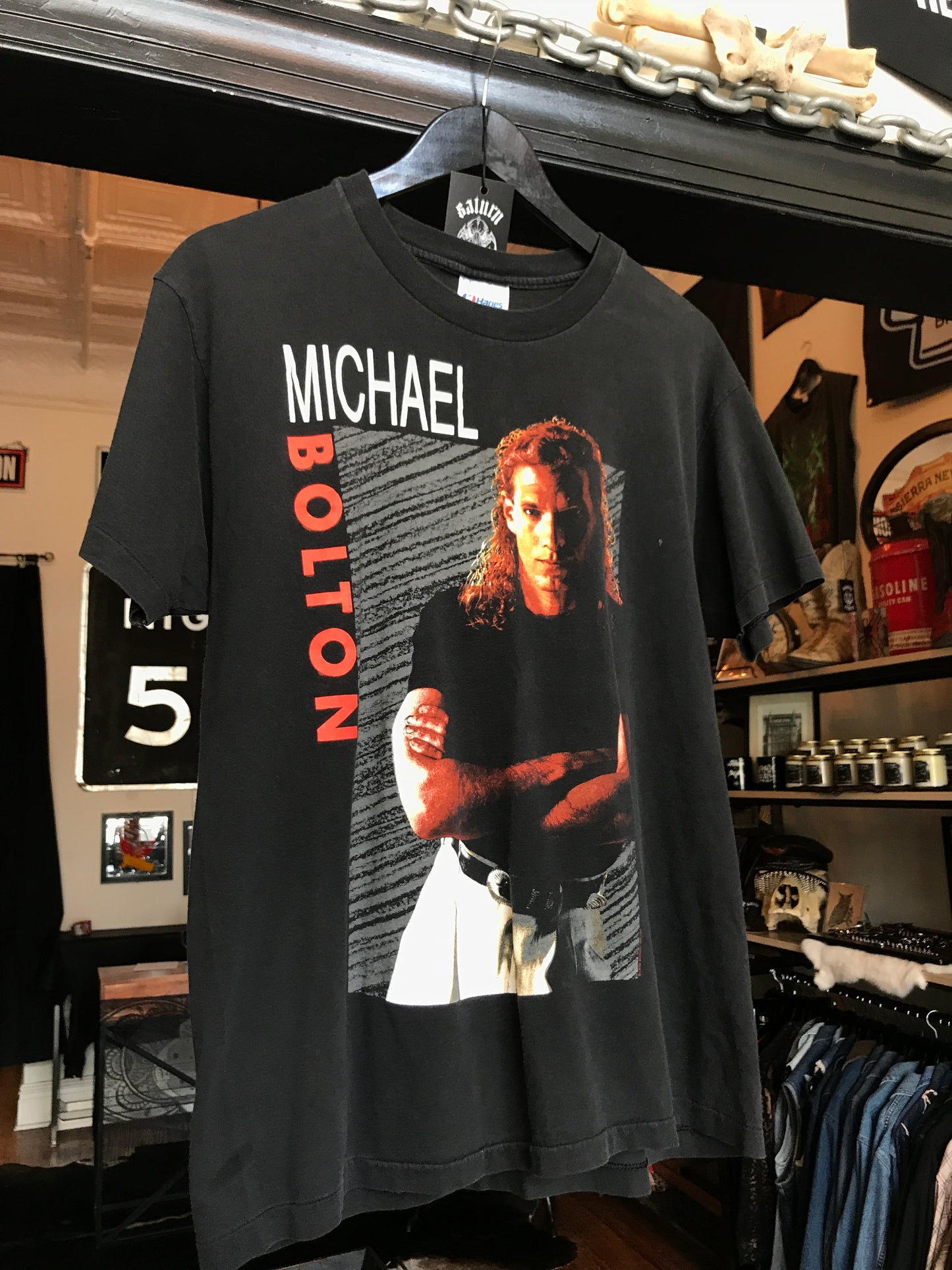 Vintage Michael Bolton 1990-1991 Tour Tee