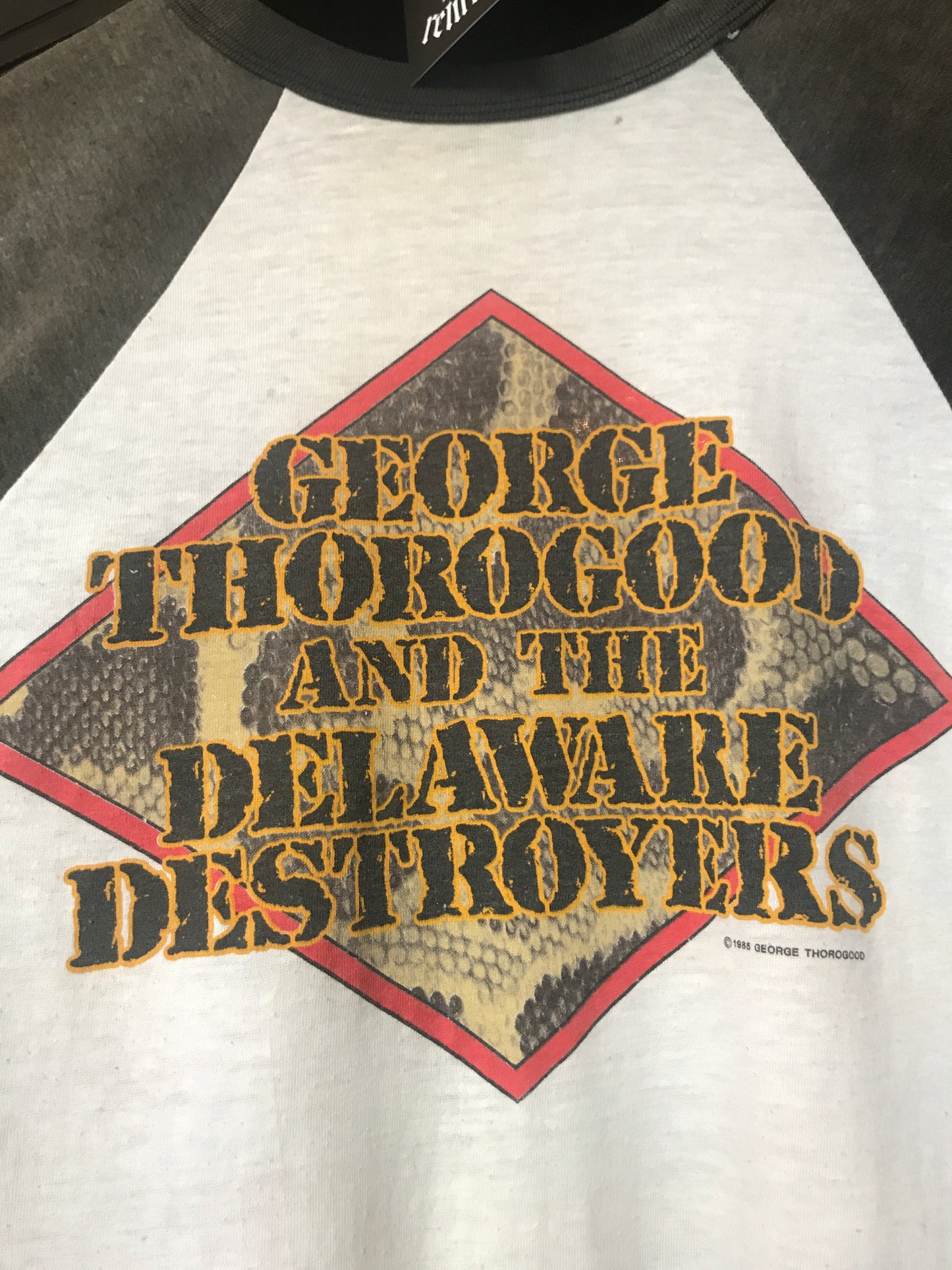 Vintage George Thorogood and The Delaware Destroyers Raglan